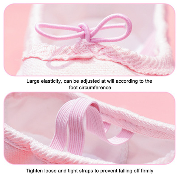 Premium Ægte Baby Ballet Slippers/Ballet Sko (Småbørn/Lille