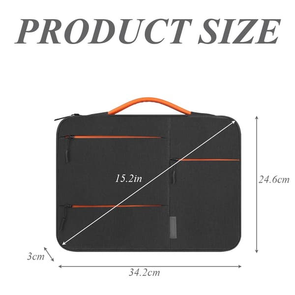 13/14/15 tommer Universal plus fløjl tablet notebook computer bærbar beskyttende liner cover Black 13 inches