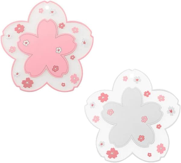 Kaffekoppar Kawaii Koppar 2 Stycken Söta Körsbärsblommor PVC