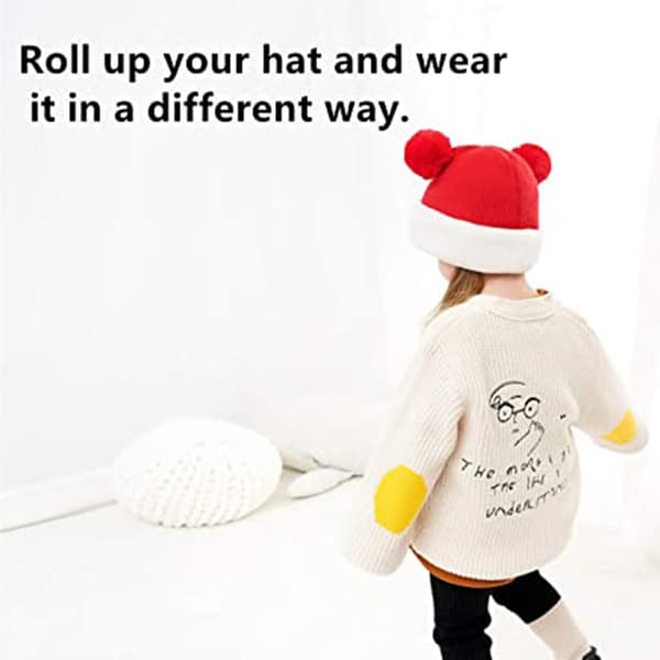 1 st Baby Vintermössa Halsduk Set, Unisex Spädbarn Småbarn Barn Mössa Halsduk