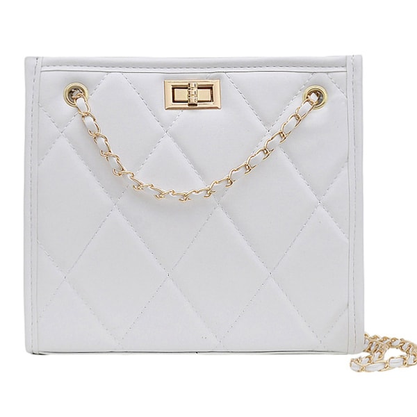 Snygg handväska, dam crossbody väska, konstläder