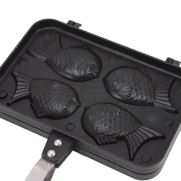 Taiyaki fiskformad kakmaskin Non Stick Taiyaki Dubbel bakform Våffelbakningsform