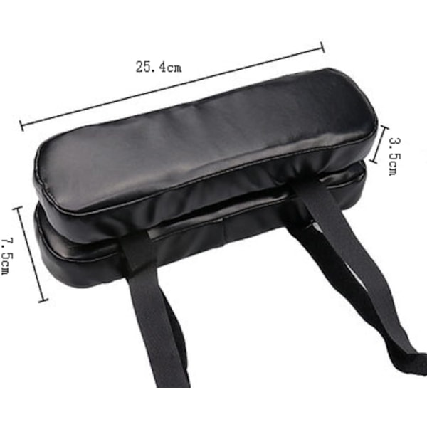 Halvuniversell Passform Armstödsskydd, Memory Foam-kuddar för Bekvämt Armbågsstöd, Armskydd för Kontorsstol, Ergonomiskt Designade för