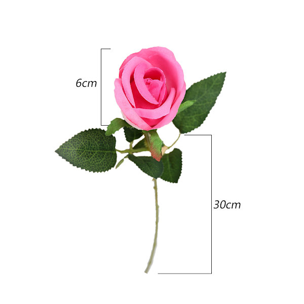 8 st konstgjorda älsklingsrosor Alla hjärtans dagRosor varar för evigt Kärlek Falsk blomma Hem Bröllopsdekoration