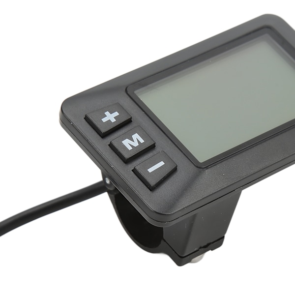 Elektrisk Sykkeldisplay 36V 48V LCD GD01 Display 5-pins Vanntett Plugg for 22,2 mm Styre