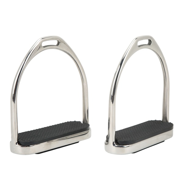 1 Pair Die-casting Aluminium Horse Riding Stirrups Anti Skid Horse Pedal Super Lightweight Equestrian Saddles Accessories