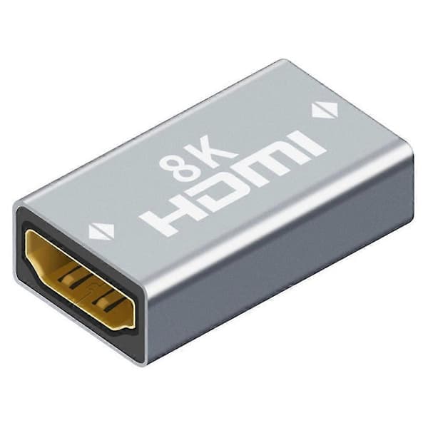 Converter Extender -kompatibel Kabel Forlænger Adapter 8k@60hz -kompatibel Hun Til Hun Til Pc