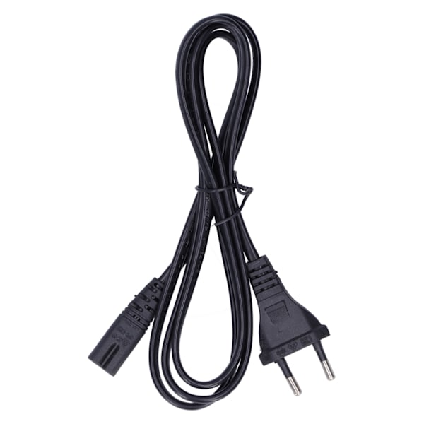 1m Lampekabel Strømadapterkabel Strømkabel til Digitale Kameraer EU Stik 250V 2.5A