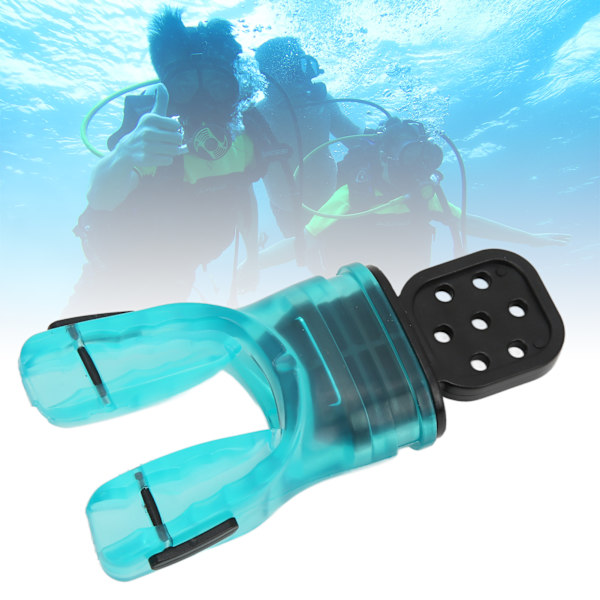 TOOKE Termoplastisk Munnstykke Dykkesnorkel Andretrinnsregulator Bit Munnstykke Fjellgrønn