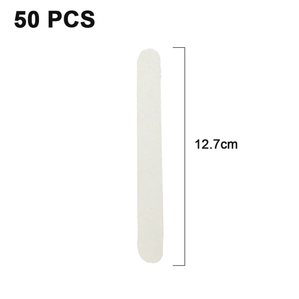 Neglefil Grit Emery Boards for Nails 50stk Neglefilsett for Manikyr