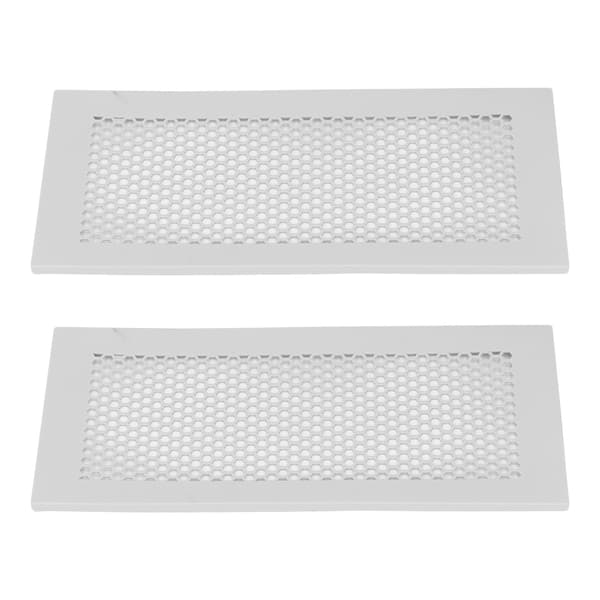 2 st. Babysäkra ventilationsskydd, skyddande silikonsäkra ventilationsskydd för golv i hemmet