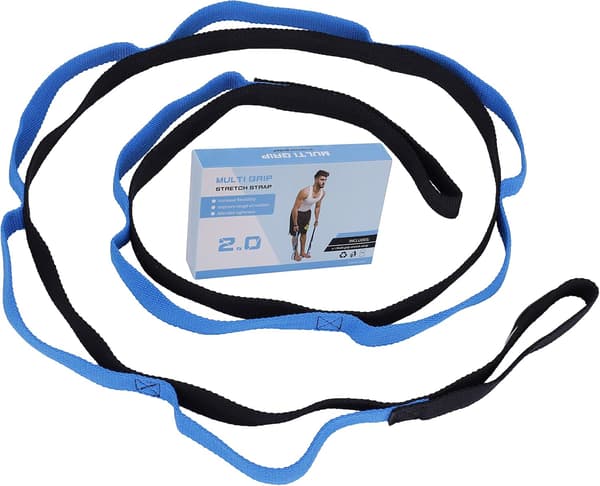 Fitness Yogarem Flexibilitetsstretchrem med Multifunktion