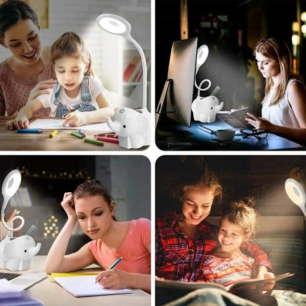 Bärbar Babylampa: Vikbar Design, Dimbar Nattlampa För Säker Och Mjuk Belysning För Barn, USB-Uppladdningsbart Vitt Ljus Perfekt Som Gåva