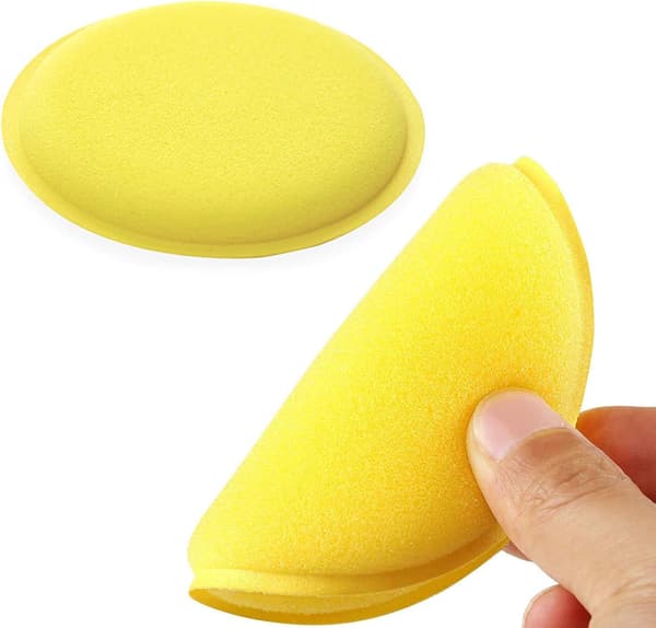 Bilpoleringssvamp, 24 st Bilvax Applikator Pads Mikrofiber P
