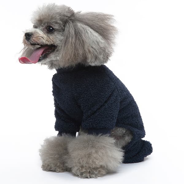 Hunde hjemmetøj flannel pyjamas kæledyr heldragt kæledyrstøj efterårs- og vintertøj l