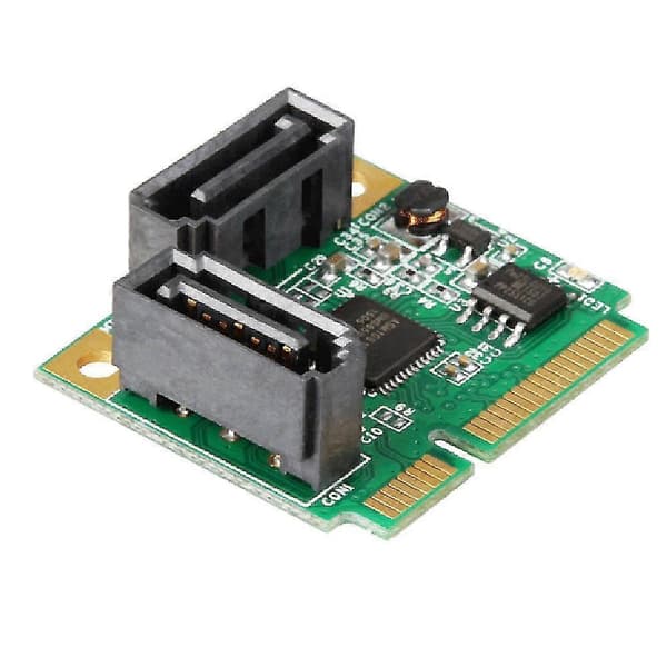 Mini Pci Express 2 Intern Sata Iii (6gb/s) Raid Asm1061r Kontrollerkort 2 Sata 3.0 6gbps Porter