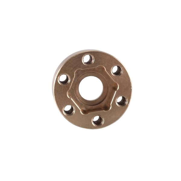 4st Mässing 12mm Hjul Hex Nav Breddningsadapter För 1.9 2.2 Hjul Fälg 1/10 Rc Crawler Axial Scx10 Trx4