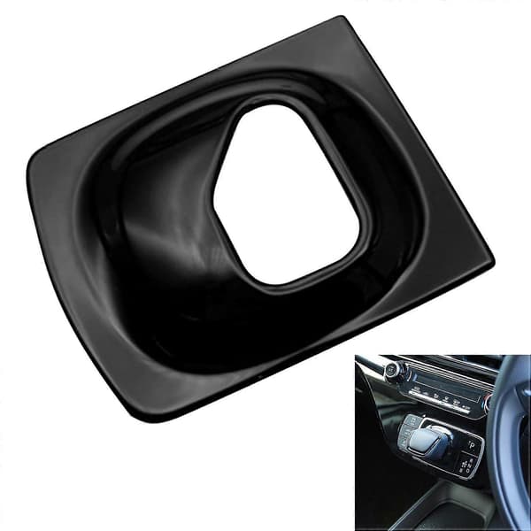 Bil Blank Sort Central Kontrol Gearskifte Panel Dæk Trim Dekal Interiør Modifikation Til Aqua 2