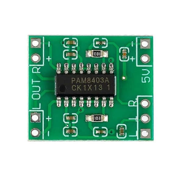 10 stk. Pam8403 Modul Super Mini Digital Forstærkerkort 2 X 3w Klasse D Digital 2,5v Til 5v Strøm Am