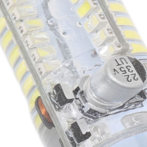 6 st GY6.35 LED-lampor 5W AC 12V Varmvitt 2700 till 3000K Vitt 6000 till 6500K 500LM 72LED-lampor för hemmakontor Ren vit
