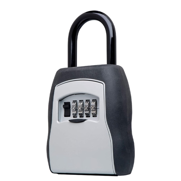 Installationsfri lösenordslås nyckellåda med krokmetallförvaringslåda
