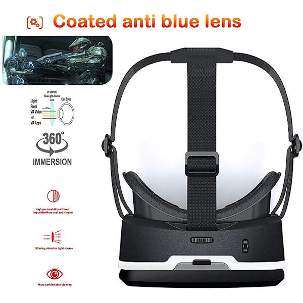 VR-lasit Virtual Reality -lasit yhteensopivat iPhonen kanssa &
