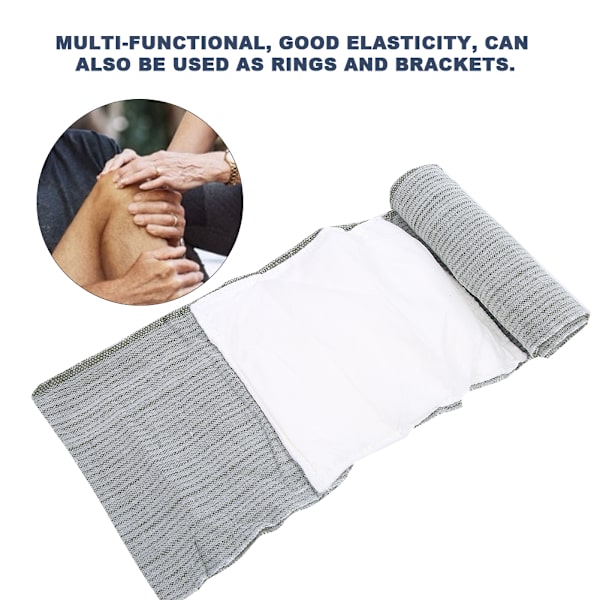 Elastisk bandage för utomhusnödsituationer, sportsskador, blödningsbehandling, bandageomslag, 6 tum