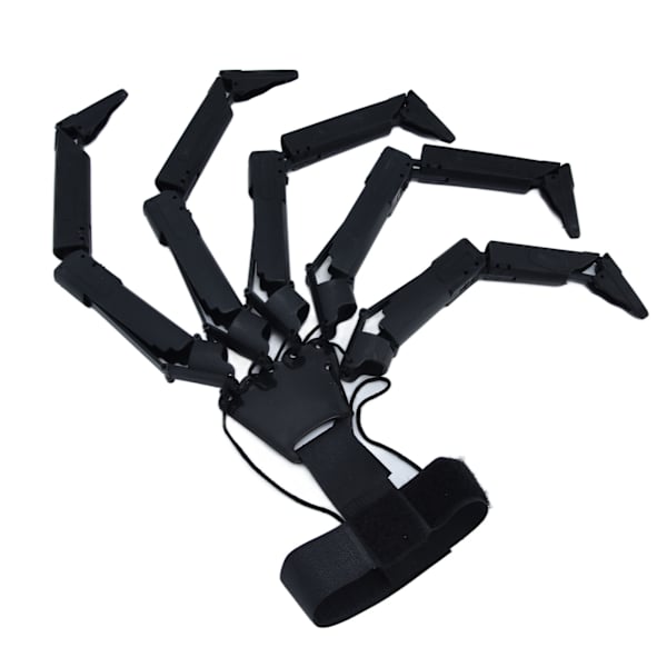 Halloween-sormet 3D-tulostetut nivelletyt sormenpidennykset Halloween-juhliin Cosplay Musta Oikea Käsi