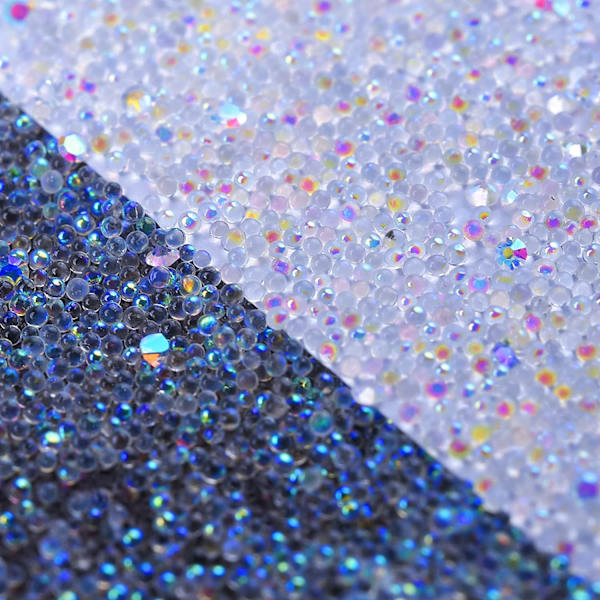 Dekorationer Micro Nail Caviar Pixie Kristaller för Naglar DIY