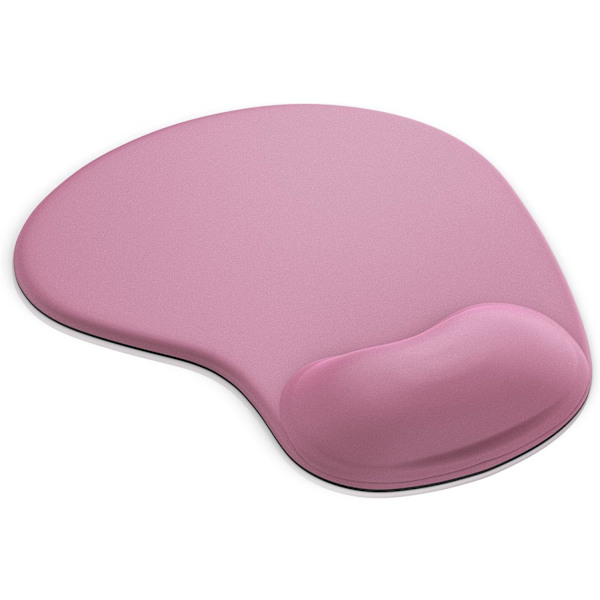 Mørk Rosa - Gel Musematte - Gaming Håndleddsstøtte - Musematte Håndledd