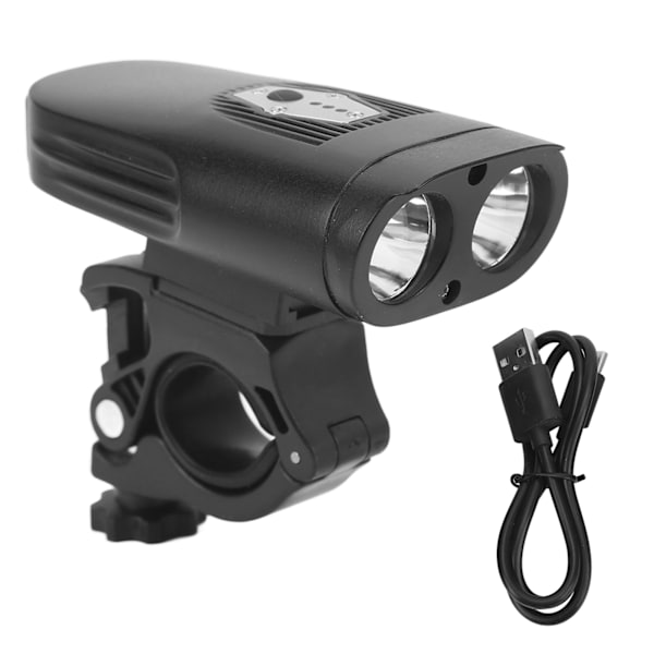 USB Opladning Cykel Forlygte IP65 Vandafvisende 1000LM Mountainbike Forlygte til Udendørs Cykling