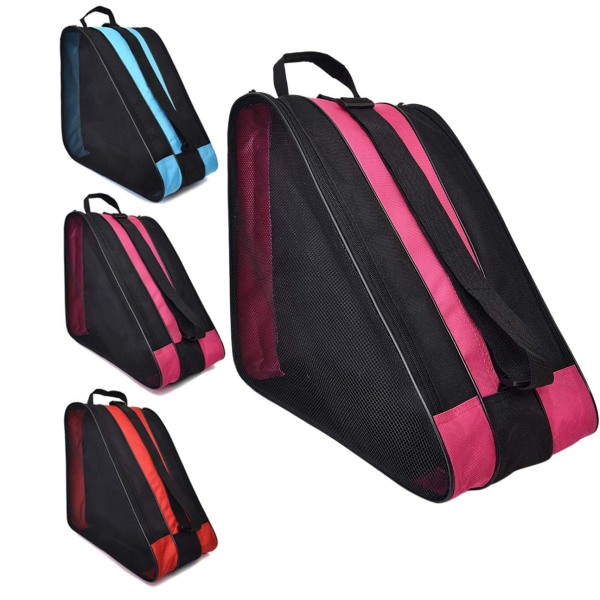 Roller skating bag, breathable ice skating bag with adjustable