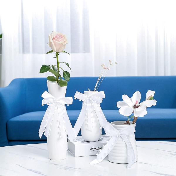 STAR - LINE 25 Bilbånd til bryllup med hjerter - Håndlavet