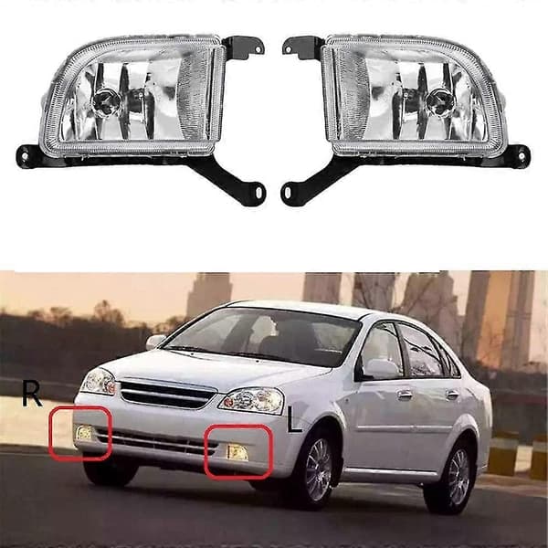 Bil Frontfanger Tåkelys Med Lyspære For Lacetti/Optra 4dr For 2003-2007