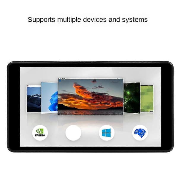 5,5 tommer IPS HD kapacitivt touchdisplay med -kompatibelt interface 1440x2560 skærm