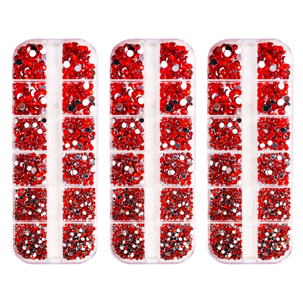 Krystal Nail Art Blanke Flatbacks Rhinestones