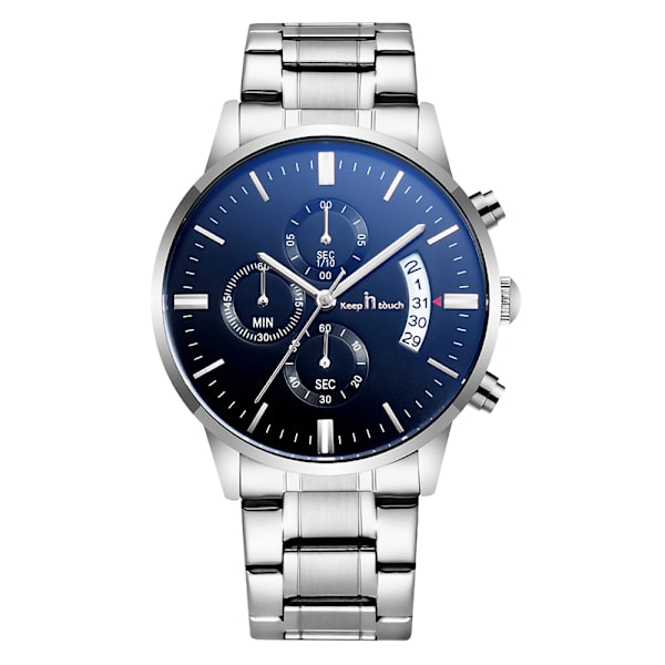 Mænds Armbåndsur Mode Vandafvisende Sport Analog Kvarts Ur Ultra-Tyndt Urtav Rustfrit Stål Mesh Armbåndsur Mænd Dato