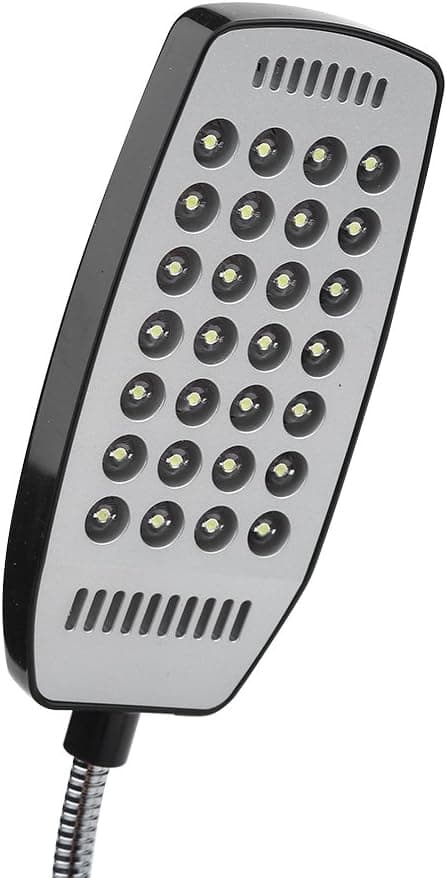 USB-lampa för dator, 5V Mini Flexibel Svanhals USB Laddningslampa