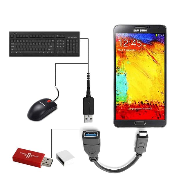 Adaptador USB-C AVIZAR DATE-OTG-USBC