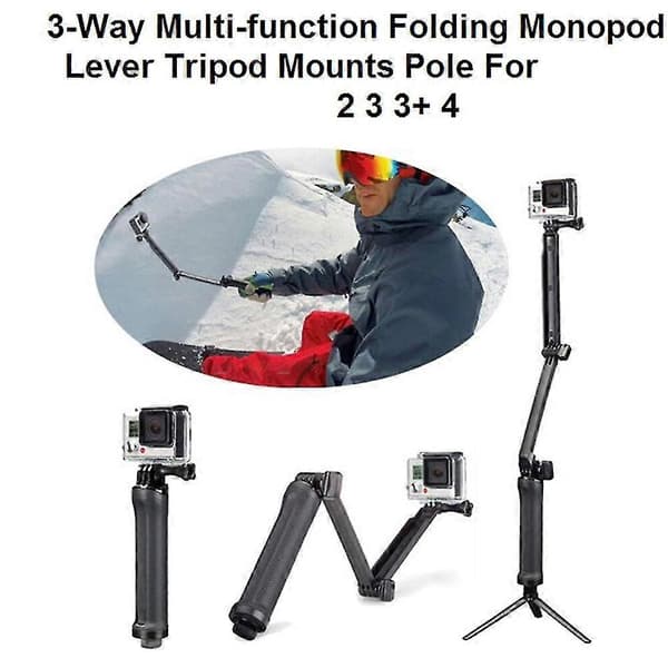 Vandtæt Selfie Stick Tripod Flydende Håndgreb Monopod Stang Til Hero 10 9 8 7 6 5 Osmo Action
