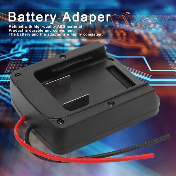Batteriadapter Konverter til Worx Lithium Oplader til DIY Udgangsforbindelseskabel