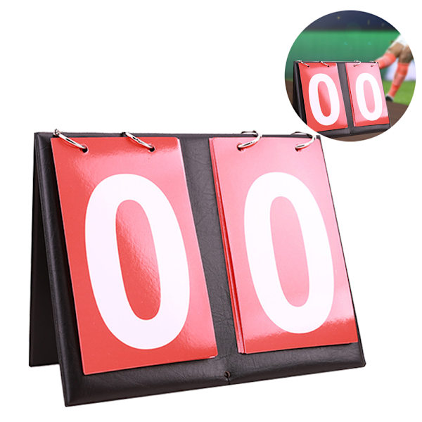 Bordplade Flip Scoreboard 2/4 Cifre Bærbar Flip Sports Scoreboard