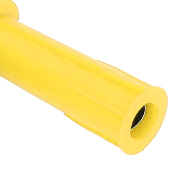 10 kpl Testiklipsit Messinki Eristetyt Krokotiilipihdit 4mm Pistokkeella 10mm Avain 20A J.60046Keltainen