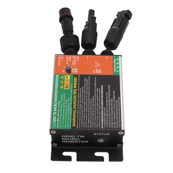 Solar Grid Tie Inverter 150W 230V 10.8V til 30V DC Input til AC 180V til 280V Output Grid Tie Micro Inverter til Udendørs