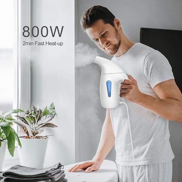 Steamer, Vertikal dampstrykejern med 150 ml vanntank, rask forvarming
