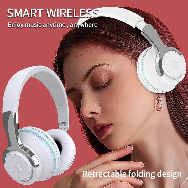 H2 Trådlöst Headset Bluetooth Headset Tung bas Sport Spel Ga