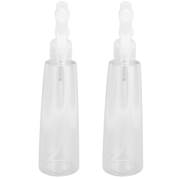 Finspraysflaska, Högkvalitativt Material Portabel Plastflaska för Eteriska Oljor, Ansiktssprayer, Läcksäker Spray Säkerställer Säker Resa, Transparent