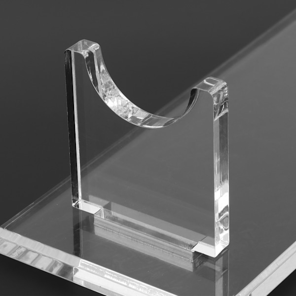 Transparent Lys Sabel Akryl Stativ Skrivebord Lys Sabel Leke Display Stativ Dekorativ Holder