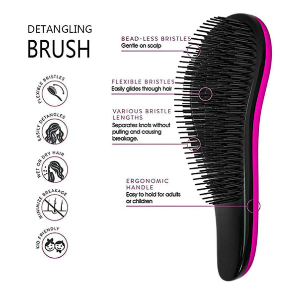 Tangle Brush til Voksne & Børn - Hårtanglebørste