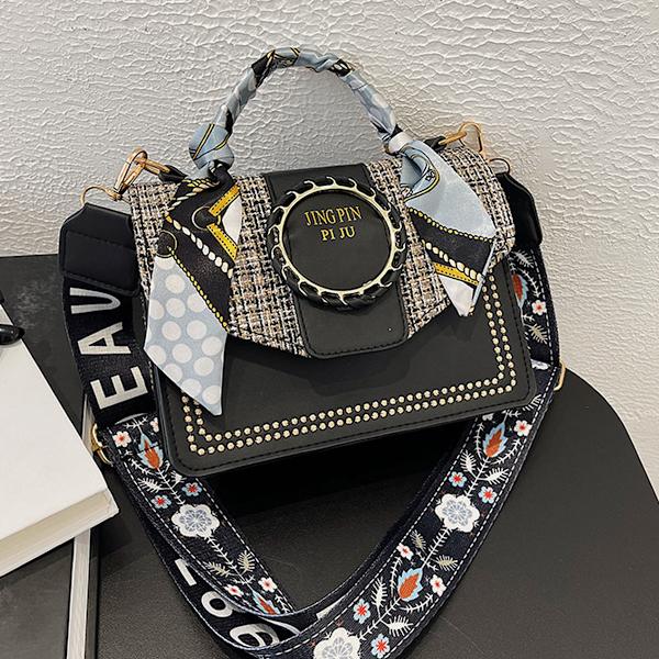 Konstgjorda läderskulderväskor, Messenger-väskor, Mode